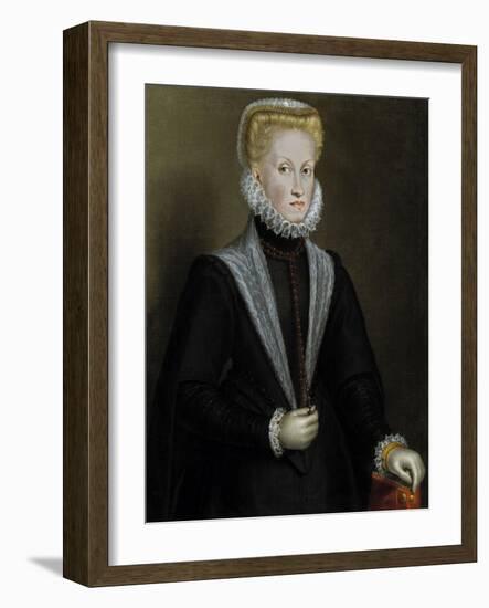 The Queen Anne of Austria, 1573-Sofonisba Anguissola-Framed Giclee Print