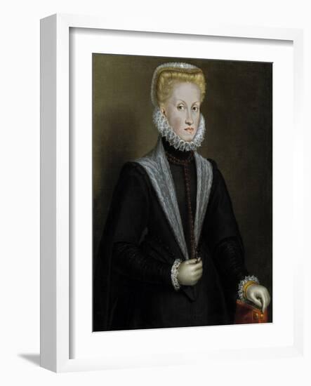 The Queen Anne of Austria, 1573-Sofonisba Anguissola-Framed Giclee Print