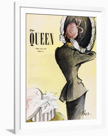 The Queen, April 1949-The Vintage Collection-Framed Giclee Print