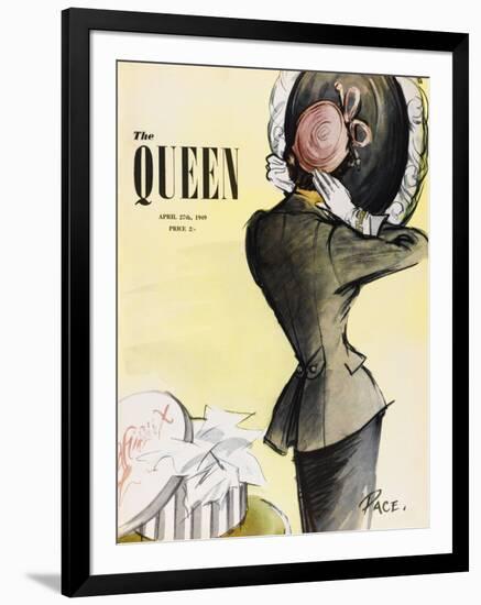 The Queen, April 1949-The Vintage Collection-Framed Giclee Print