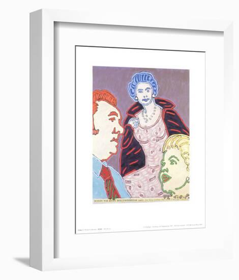 The Queen as a Hollywood Star, c.1972-C^o^ Paeffgen-Framed Art Print