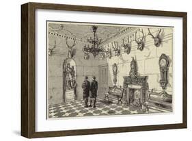 The Queen at Balmoral-null-Framed Giclee Print