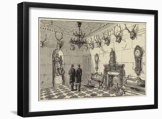 The Queen at Balmoral-null-Framed Giclee Print