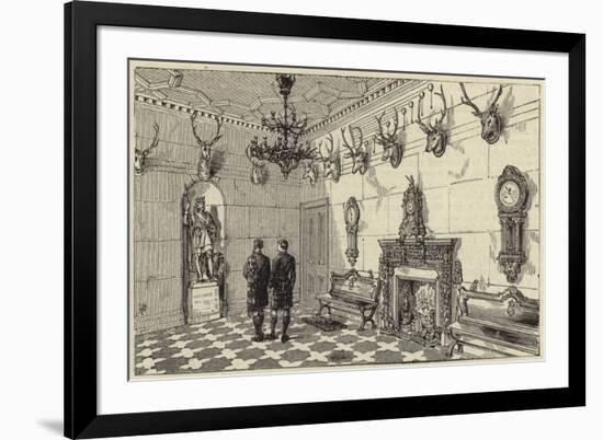 The Queen at Balmoral-null-Framed Giclee Print