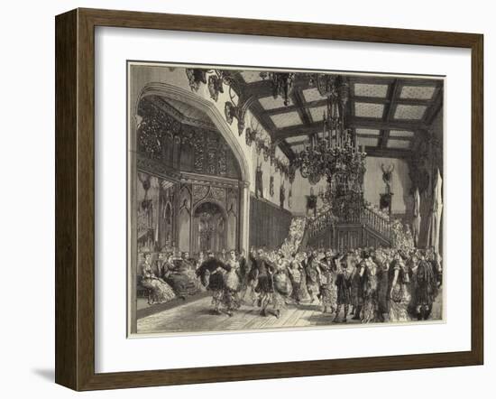 The Queen at Balmoral-null-Framed Giclee Print