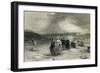 The Queen at Burlington, by R. Wallis, 1844-null-Framed Giclee Print