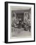 The Queen at Cimiez, in the Drawing-Room of the Excelsior Regina Hotel-Amedee Forestier-Framed Giclee Print