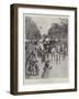 The Queen at Cimiez, Vive La Reine D'Angleterre!-Amedee Forestier-Framed Giclee Print