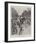 The Queen at Cimiez, Vive La Reine D'Angleterre!-Amedee Forestier-Framed Giclee Print