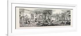 The Queen at Florence Italy, 1888-null-Framed Giclee Print
