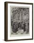 The Queen at Florence, Viewing the Shrine in the Church of the Annunziata-Amedee Forestier-Framed Giclee Print