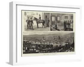 The Queen at Florence-null-Framed Giclee Print