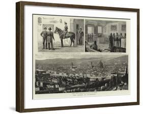 The Queen at Florence-null-Framed Giclee Print