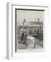 The Queen at Manchester, Her Majesty, in the Admiralty Yacht Enchantress, Opening the Ship Canal-William Heysham Overend-Framed Giclee Print