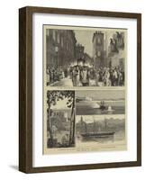 The Queen at Mentone-null-Framed Giclee Print
