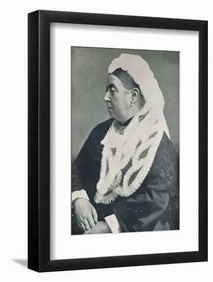 The Queen at the age of sixty six, c1885, (1901)-Alexander Bassano-Framed Photographic Print