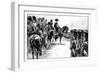 The Queen at the Camp at Chobham, Surrey, 1853-null-Framed Giclee Print