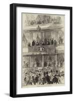 The Queen at the Concert in the Royal Albert Hall-null-Framed Premium Giclee Print