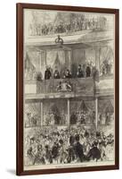 The Queen at the Concert in the Royal Albert Hall-null-Framed Giclee Print