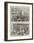 The Queen at the People's Palace-Ernest Henry Griset-Framed Giclee Print