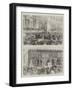 The Queen at the People's Palace-Ernest Henry Griset-Framed Giclee Print