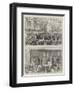 The Queen at the People's Palace-Ernest Henry Griset-Framed Giclee Print