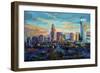 The Queen City Charlotte North Carolina-Jace D. McTier-Framed Giclee Print