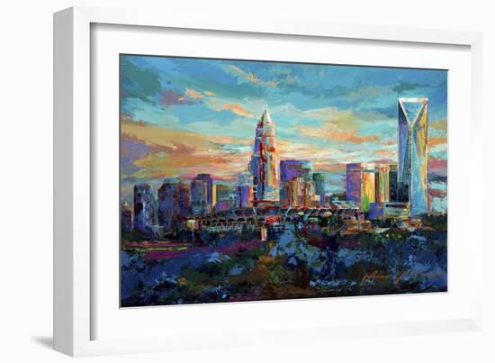 The Queen City Charlotte North Carolina-Jace D. McTier-Framed Giclee Print