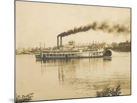 The Queen City Paddleboat on the Ohio River, America-null-Mounted Photographic Print