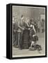 The Queen Decorating Indian Officers and Soldiers at Windsor Castle-Frank Dadd-Framed Stretched Canvas