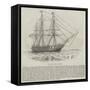 The Queen East Indiaman-null-Framed Stretched Canvas