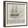 The Queen East Indiaman-null-Framed Giclee Print