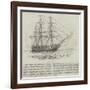 The Queen East Indiaman-null-Framed Giclee Print