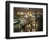 The Queen Elizabeth II Prepares to Dock at the Port of New Orleans, Mississippi River, c.2006-Alex Brandon-Framed Photographic Print