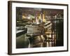 The Queen Elizabeth II Prepares to Dock at the Port of New Orleans, Mississippi River, c.2006-Alex Brandon-Framed Photographic Print