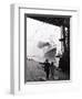 The Queen Elizabeth Sails from Southampton, 1968-null-Framed Photographic Print