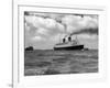 The "Queen Elizabeth" the Largest of the P-null-Framed Photographic Print