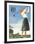 The Queen, Golf Womens Magazine, UK, 1940-null-Framed Giclee Print