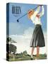 The Queen, Golf Womens Magazine, UK, 1940-null-Stretched Canvas