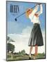 The Queen, Golf Womens Magazine, UK, 1940-null-Mounted Giclee Print