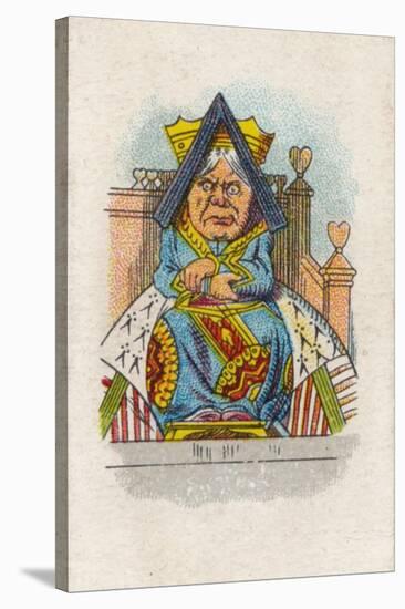 The Queen in Court, 1930-John Tenniel-Stretched Canvas