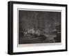 The Queen in Dublin, a Pretty Welcome by the Fleet in Kingstown Harbour-William Lionel Wyllie-Framed Giclee Print