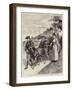 The Queen in Her Pony Carriage, a Sketch at Osborne in 1891-Godefroy Durand-Framed Giclee Print