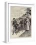 The Queen in Her Pony Carriage, a Sketch at Osborne in 1891-Godefroy Durand-Framed Giclee Print
