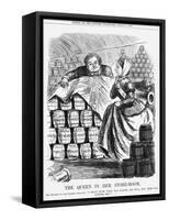 The Queen in Her Store-Room, 1859-null-Framed Stretched Canvas