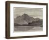 The Queen in the Highlands, Ben Venue, Loch Achray, and the Trosachs-null-Framed Giclee Print