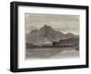 The Queen in the Highlands, Ben Venue, Loch Achray, and the Trosachs-null-Framed Giclee Print