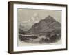 The Queen in the Highlands, Loch Lomond, from Inch Tavanagh-null-Framed Giclee Print