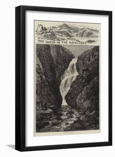 The Queen in the Highlands-null-Framed Giclee Print