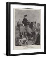 The Queen in Windsor Forest-Edwin Landseer-Framed Giclee Print